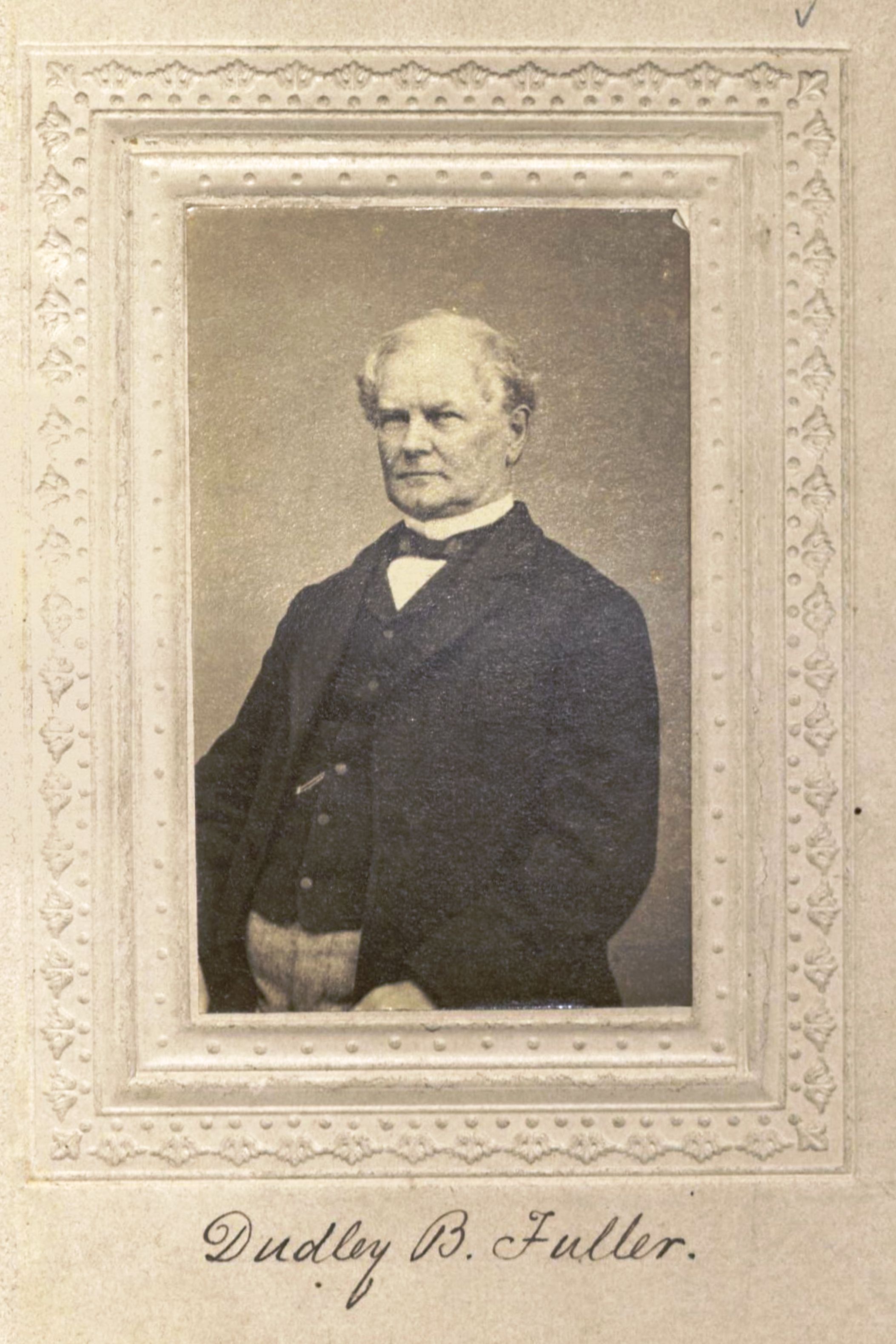 Member portrait of Dudley B. Fuller